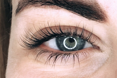 Lashllifting - Vorher & Nachher